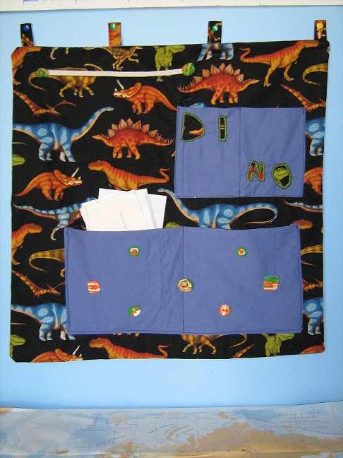 organiseur dinosaure